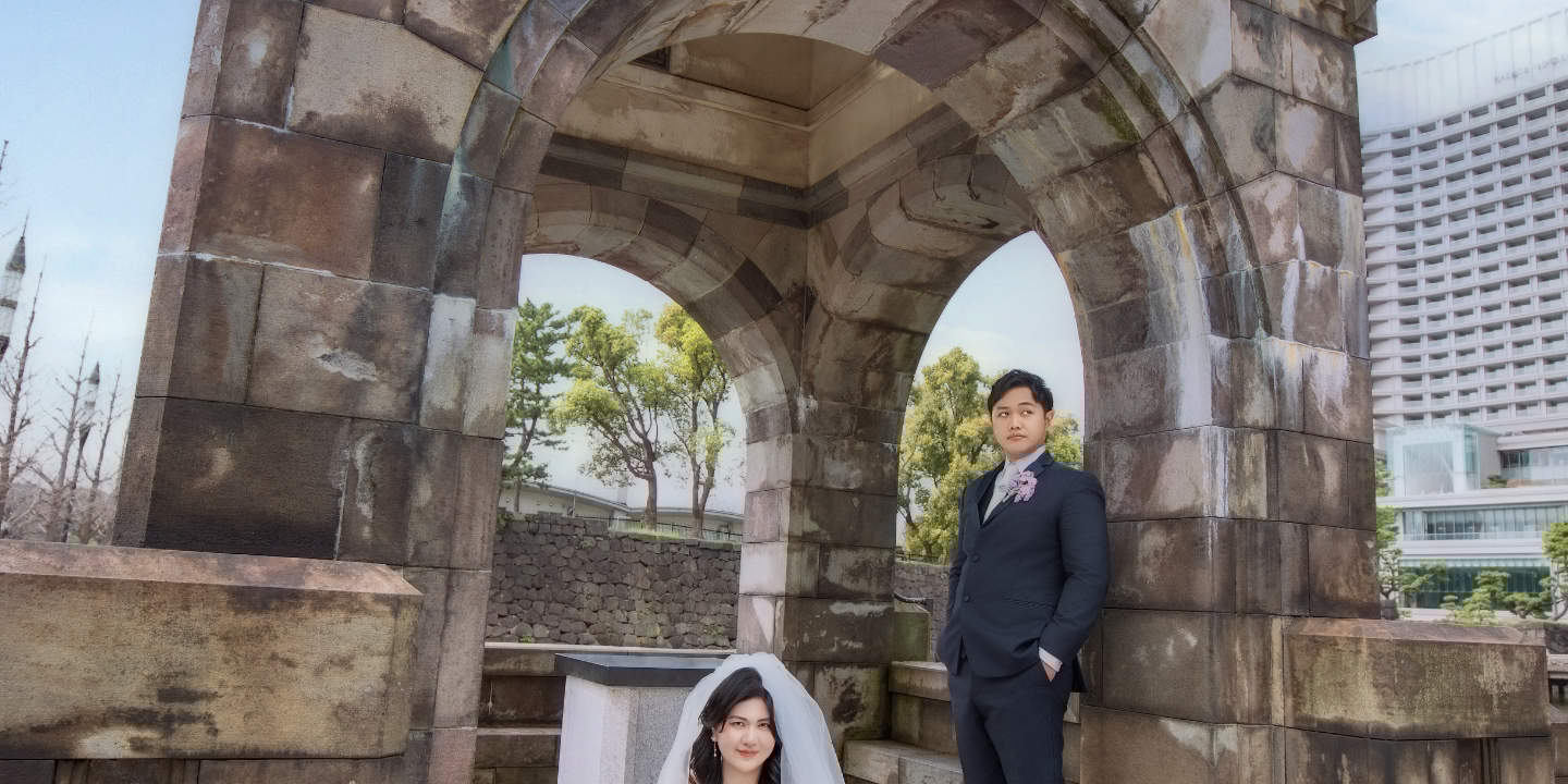 Tokyo: Wedding Photo Tour dengan 3 Lokasi & Pro Styling
